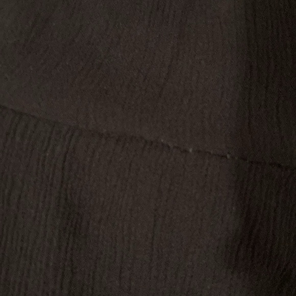 Juniors tiered pull on drawstring maxi skirt, black - Picture 8 of 9